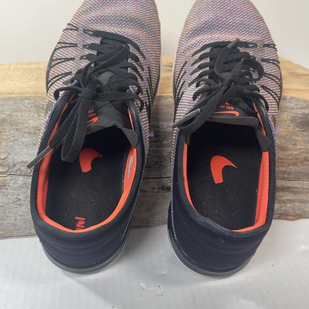 Nike Free TR 6 Running Shoes Womens 8 Black Purple Athletic 833424-006‎ Outdoor